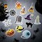 12 Pcs Halloween Diamond Magnets DIY Special Shaped Painting Kits for Kids Halloween Gem Art Painting Kits Refrigerator Magnets for Halloween Party Holiday Decoration